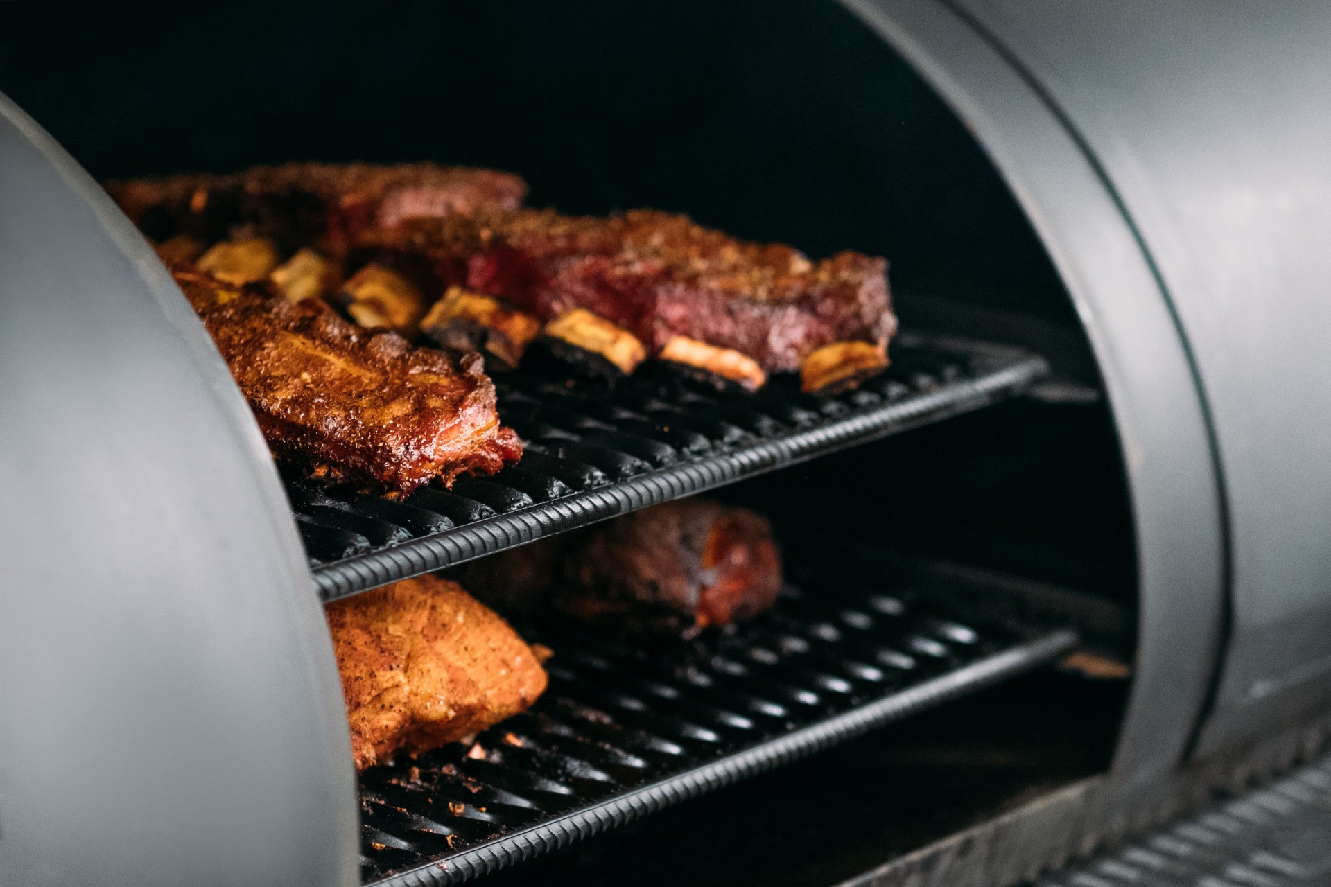 professional kitchen appliance meat bbq smoker